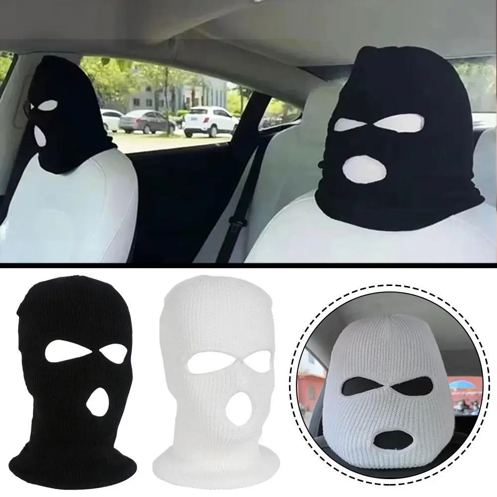 Funny Hat For Car Seat Auto Headrest Decoration Cover Protector Functional Cute - £11.31 GBP+