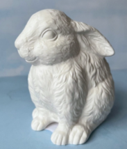 Lenox Vintage-Style Sitting Bunny Figurine-White Bisque Porcelain 5" New - $42.47