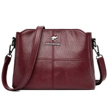 2021 NEW Messenger Bags For Women Handbag Designer Female Soft Leather Crossbody - £37.90 GBP