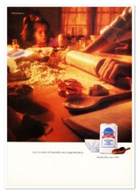 Pillsbury All Purpose Flour Little Girl Vintage 1992 Full-Page Print Mag... - $9.70