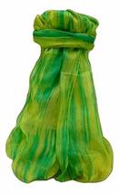 Vietnamese Pure Silk Long Scarf Lai-Chau Jade by Pashmina &amp; Silk - £26.09 GBP