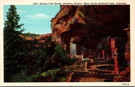Spruce Tree House Nothern Portion Mesa Verde National Park CO Postcard PC54 - £3.90 GBP