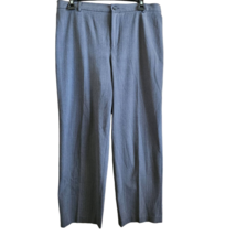 Gray Pin Strip Dress Pants Size 12 - £19.38 GBP