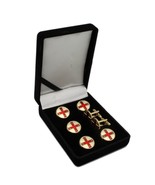 Masonic RCC Red Cross of Constantine Studs Suit &amp; Tux Set - £37.73 GBP