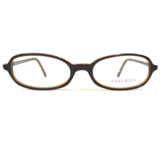 Anne Klein Eyeglasses Frames 8017 K5136 Clear Brown Oval Cat Eye 52-18-135 - £40.34 GBP