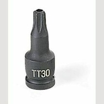 Grey Pneumatic 1/4&quot; Dr x TT27 Tamper Proof TORX Driver - $986.92 MXN