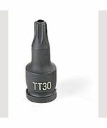 Grey Pneumatic 1/4&quot; Dr x TT27 Tamper Proof TORX Driver - $74.29 CAD