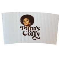 Pam’s Coffy Cup Sleeve Quentin Tarantino Pam Grier Vista Theatre LA - White - £14.69 GBP