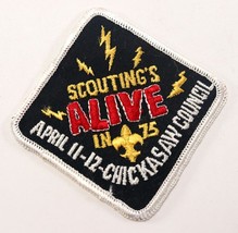 ALIVE 1975 April 11-12th Show Chickasaw Council Boy Scouts of America BS... - $10.52