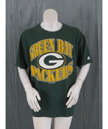 Green Bay Packers Shirt (VTG) - Wavey Graphics By Starter - Men&#39;s Extra ... - $45.00