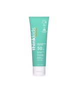 Thinkkids Safe Mineral Sunscreen SPF 50+, 3 Fl Oz, Natural, Water Resist... - $355.32 MXN