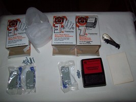 Vtg Chamberlain Home Security Magnetic Sensors + Emergency Remote Transm... - $29.69