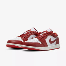 Nike Air Jordan 1 Low Shoes &#39;Dune Red&#39; FJ3459-160 Men&#39;s  - $99.00