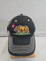 Nwt Quake City Caps California Republic Bear Adjustable Cap Hat (2s7) - £13.02 GBP