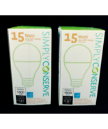 2 Pack LED A19 Dimmable Light Bulbs 100 Watt 15 Watt Equivalent Soft Whi... - $24.43 CAD