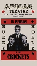 Buddy Holly and The Crickets Apollo Theatre Concert Refrigerator Magnet #04 - £78.66 GBP