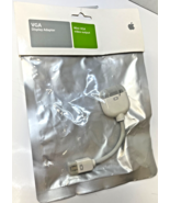 Apple Original Mini VGA to VGA Adapter w + Apple S-video to Composite Ad... - $17.81