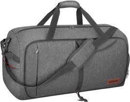 65L Travel Duffel Bag Weekender Bag with Shoes Compartment for Men Women... - £40.73 GBP