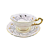 VTG Paragon Pink Blush, Wide Mouth Gold Gilt By Appointment Tea Cup And ... - £35.19 GBP