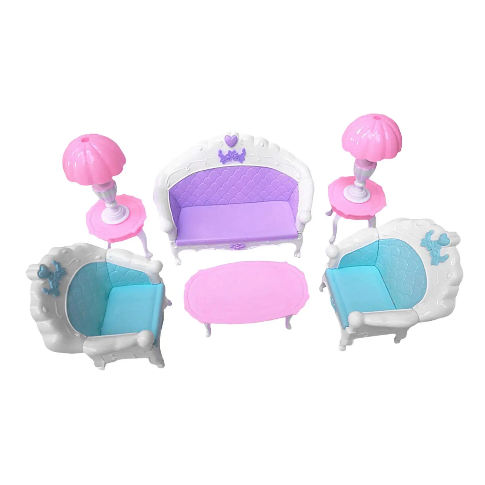 Doll Furniture Mini Simulation Role Play Dollhouse Ornament Dollhouse Living - £12.67 GBP