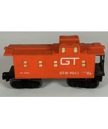 Lionel 9063 O Scale GTW Grand Trunk Western Orange Caboose Car Vintage RARE - $23.36