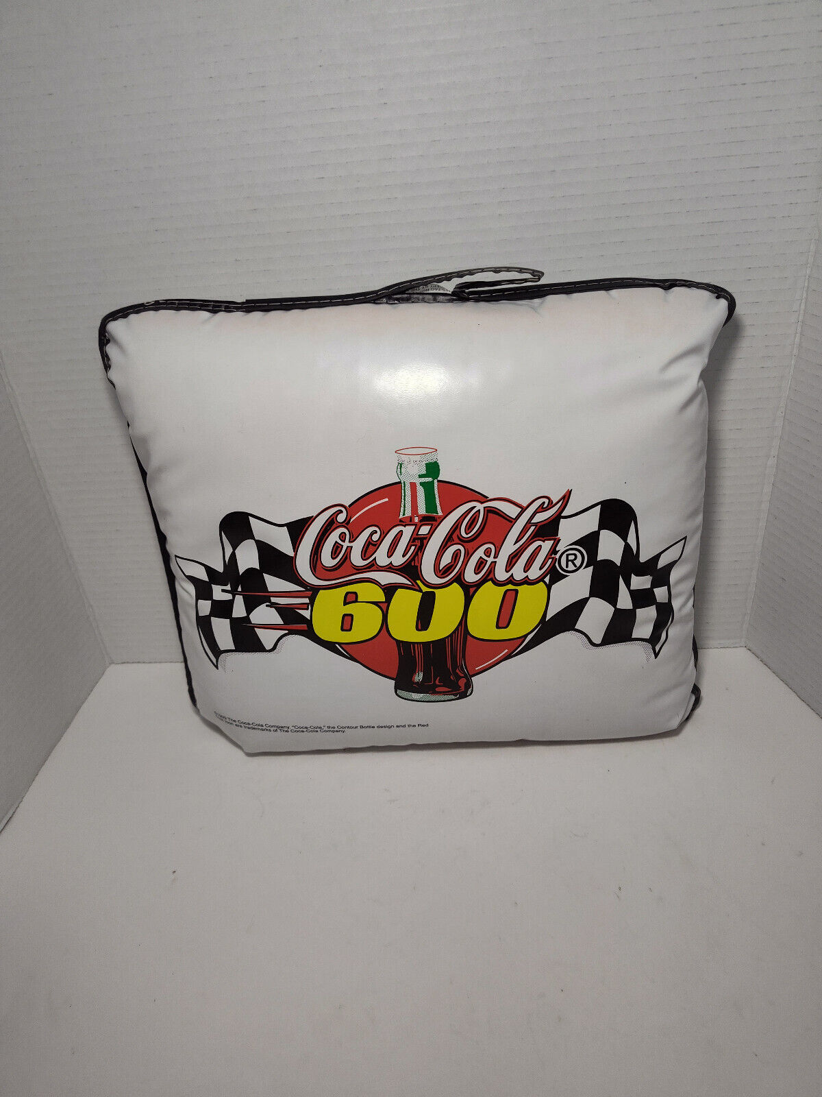 Vintage 1999 CHARLOTTE LOWE’S MOTOR SPEEDWAY COCA-COLA 600  Seat Cushion - $11.87