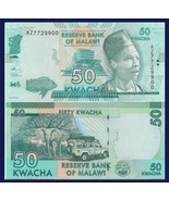 Malawi P64, 50 Kwacha, elephant, safari jeep / bank UV &amp; watermark image... - €0,84 EUR
