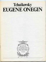 Eugene Onegin Libretto Tchaikovsky Boston Symphony Orchestra Ozawa 1975 - £10.90 GBP