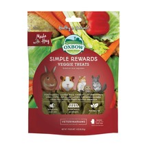 Oxbow Animal Health Simple Rewards Veggie Small Animal Treats 1ea/3 oz - £6.32 GBP