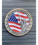 United State Challenge Coin In Memory Of 9/11 Tragedy Let Freedom Ring! - €22,09 EUR