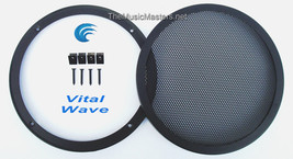1X 8&quot; inch Sub Woofer &quot;Clipless&quot; Fine Mesh GRILL Speaker Protective Cover VWLTW - $14.62
