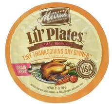 Merrick Lil&#39; Plates Grain Free Tiny Thanksgiving Day Diner 3.5 oz Merrick Lil&#39; P - £12.34 GBP
