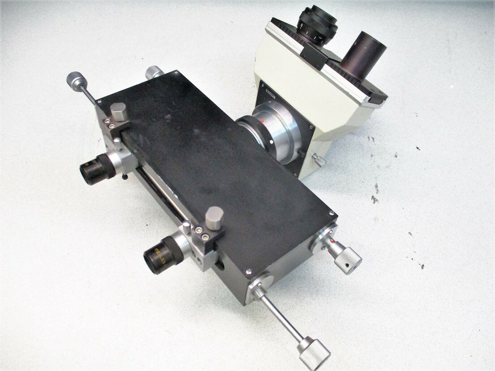 Comparison Microscope Splitter Head Assembly Unitron / Melles Griot - $261.01