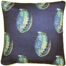 Shoal Cape Abalone Large Scale Print Throw Pillow 20x20, Complete with Pillow In - £50.59 GBP