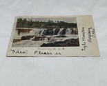 Vintage 1906 Willamette Falls Postcard Travel Souvenir KG JD - $9.89