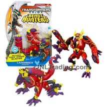 Year 2012 Transformer Prime Beast Hunters Deluxe 6 Inch Figure LAZERBACK Dragon - £43.85 GBP