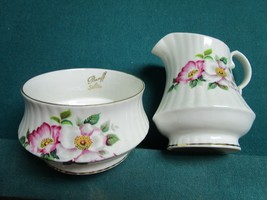 Royal Windsor England pitcher and bowl  Alberta Wild Roses Patt orig [88c] - $54.45