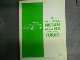 1983 Datsun Nissan Pulsar NX TURBO Service Repair Shop Manual Factory OEM 83 - £9.96 GBP