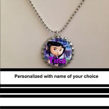 Coraline personalized necklace with name of your choice great gift favor... - $7.69