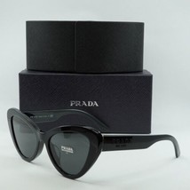 PRADA PR13YS 1AB5SO Black/Dark Grey 52-21-140 Sunglasses New Authentic - £148.79 GBP