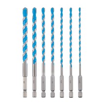 Toolant Concrete Drill Bit Set &amp; Masonry Drill Bit Set,, 3/8&quot; Box Of 7 - $44.97