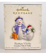 Hallmark Keepsake Ornament Hauntington Collection Grandma Tillie And Willie - £15.12 GBP