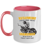 Grandma Mugs Grandma - Your First Mistake Pink-2T-Mug - $17.95