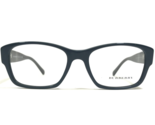 Burberry Eyeglasses Frames B2127 3355 Black Blue Square Nova Check 52-17... - £70.22 GBP