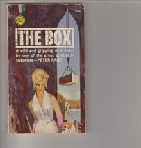 Peter Rabe The Box 1962 1st printing Gold Medal suspense  - £9.43 GBP