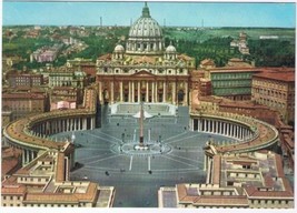 Italy Postcard Rome Roma Piazza St Peter&#39;s Square - £2.33 GBP