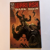 Warlash: Dark Noir #1 Steve Mannion Judge Dredd Like Comic Signed By Frank Fo... - £5.42 GBP