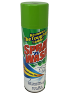 Vintage Spray N Wash Aeresol Laundry Stain Remover Unused SPRAY CAN 20 oz - $376.03 MXN