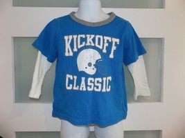 The Children&#39;s Place Kickoff Classic Football Layered Shirt Size 24 Months - £8.55 GBP