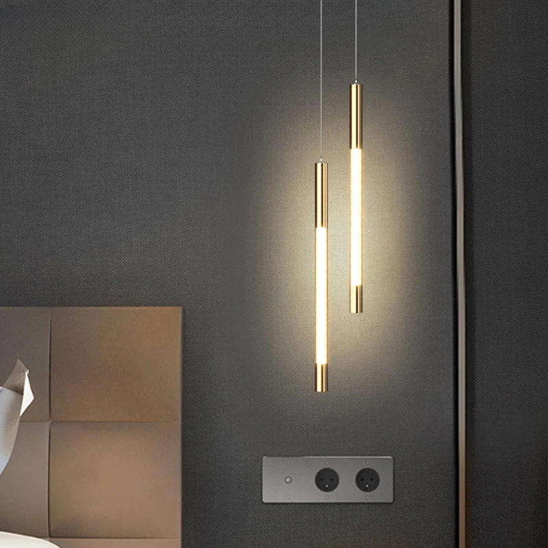 Nordic Led Pendant Lights Indoor Lighting Decoration Home Bedroom Bedsid... - $40.97+